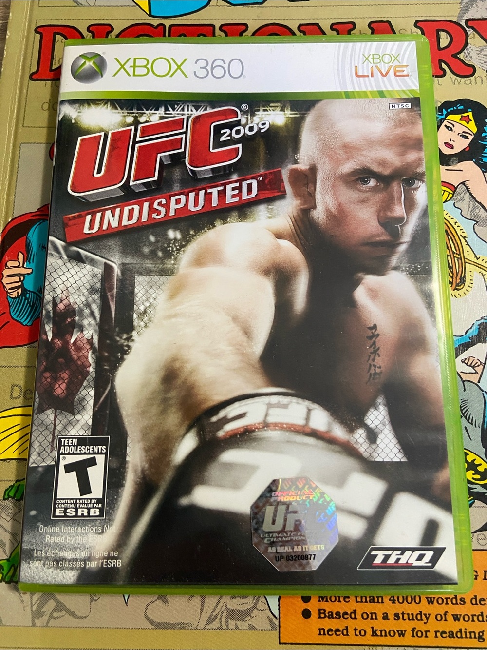UFC 2009 Undisputed (Microsoft Xbox 360, 2009) CIB